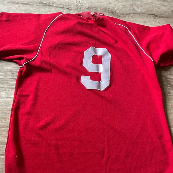 Red Baseball Jersey - Picture 2 of 2